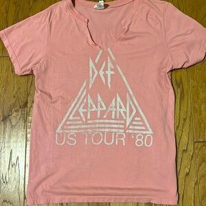 Def Leppard concert tshirt